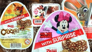 자이니 주토피아, 미니마우스 32개 알까기, zaini zootopia, zaini minnie mouse surprise 32 eggs