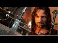 Настоящий меч Арагорна своими руками Андурил из фильма Властелин Колец Sword of Aragorn Anduril