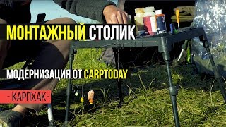 Карпфишинг TV :: Монтажный столик для карпфишинга. Модернизация Carptoday. Карпфишинг TV :: Монтажный столик для карпфишинга. Модернизация Carptoday.