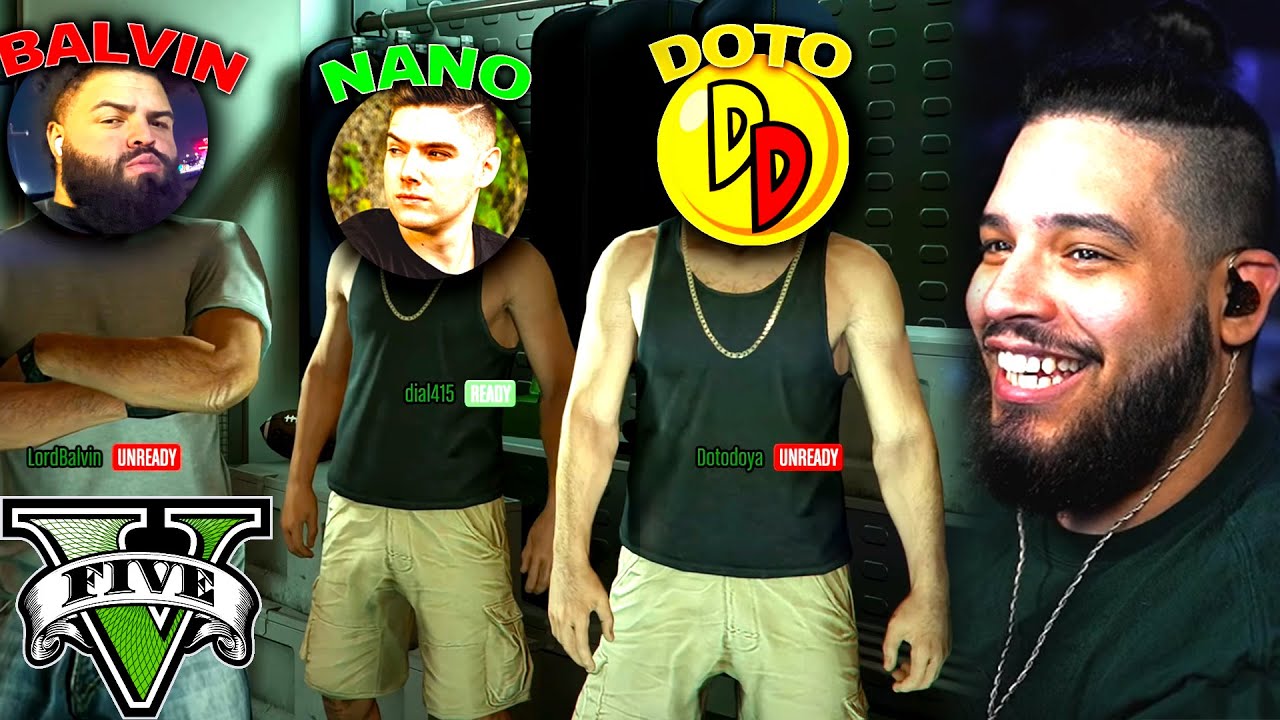 SQUAD Does Their FIRST GTA V Heist! (ABSOLUTE CINEMA)