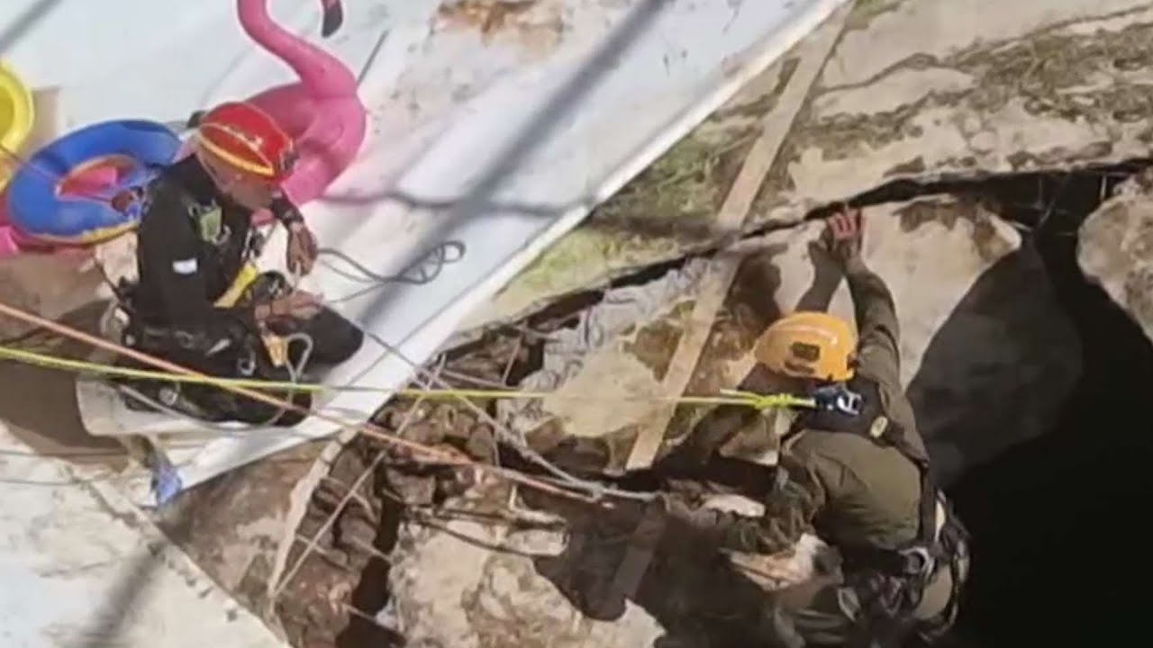 צעיר נשאב מתוך בריכה - גופתו נמצאה במעבה האדמה