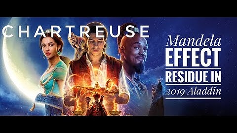 Mandela Effect "Chartreuse" residue in Disney