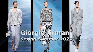 giorgio armani spring summer 2021