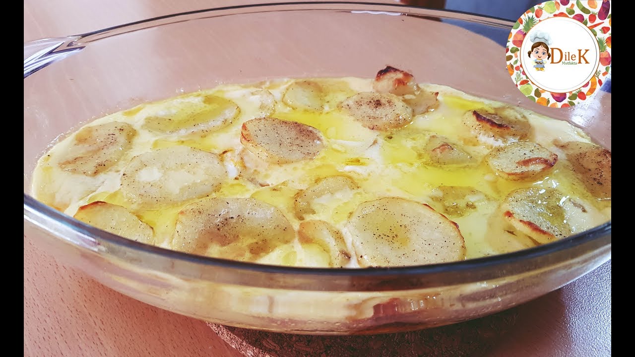 KAHVALTILIK FIRINDA SÜTLÜ PATATES TARİFİ ???? (Kolay Tarif) KAHVALTILIK FIRINDA SÜTLÜ PATATES TARİFİ ???? (Kolay Tarif)