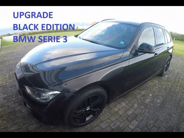 Upgrade to Black Edition BMW Serie 3 F30 F31 