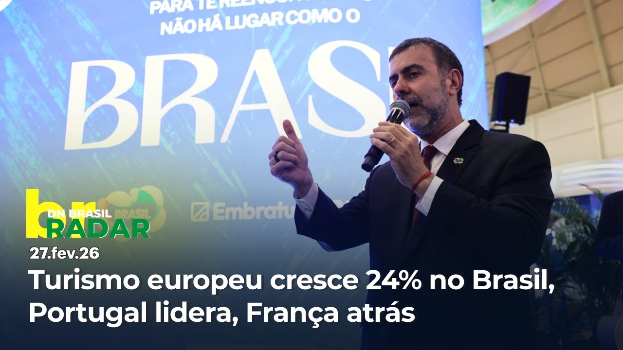 Portugal ultrapassa a França na emissão de turistas de Europa para o Brasil ! Radar 27/02