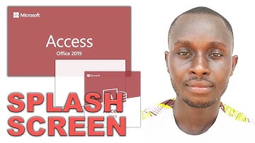 How To Hide Microsoft Access Splash Screen When Loading