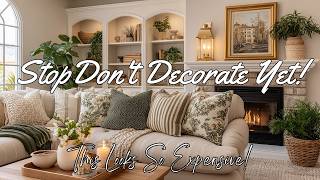Stop Decorating Walls Like This Vintage Luxury Looks on a Budget for 2026