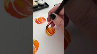 Information 🎃 Watercolor Pumpkins // Mini Tutorial Guide