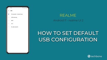 How to Set Default USB Configuration - realme [Android 11 - realme UI 2]