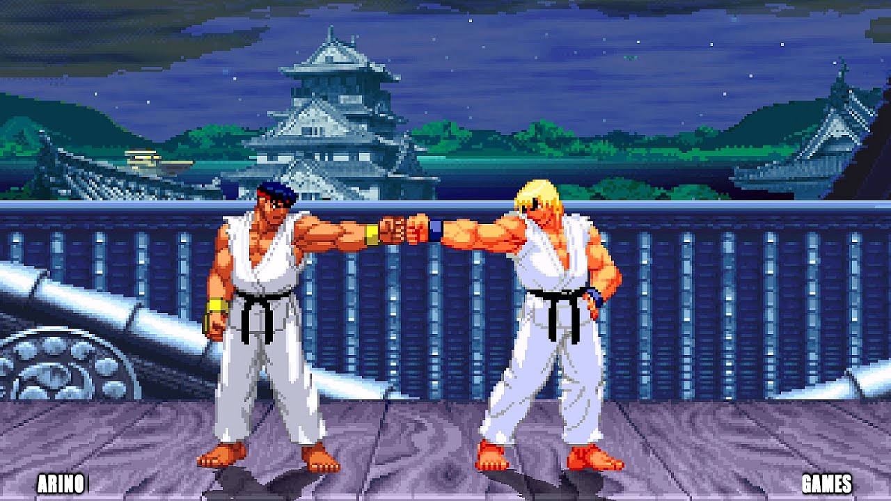 Master Or Ryu MASTER RYU VS MASTER KEN - YouTube