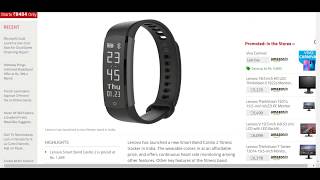 Lenovo Smart Band Cardio 2 With Heart Rate Monitor unboxing lenovo hw02 fitness smart band
