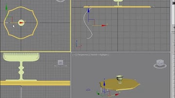 Modeling Techniques in 3ds Max - Part 2 - Modeling with Splines