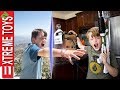 Teleport Trouble! Crazy Nerf Battle with Ethan and Cole