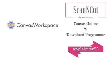 ScanNCut Canvas Online v Download Programme for MAC OS