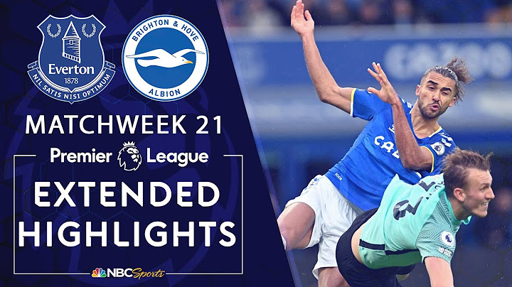 Everton v. Brighton | PREMIER LEAGUE HIGHLIGHTS | 1/2/2022 | NBC Sports