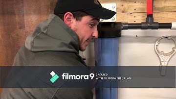 Water Softener Filter Change Tutorial