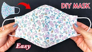 New Style Easy Fabric Mask✅Diy Breathable Face Mask Very Easy Pattern Sewing Tutorial | Mask Ideas |