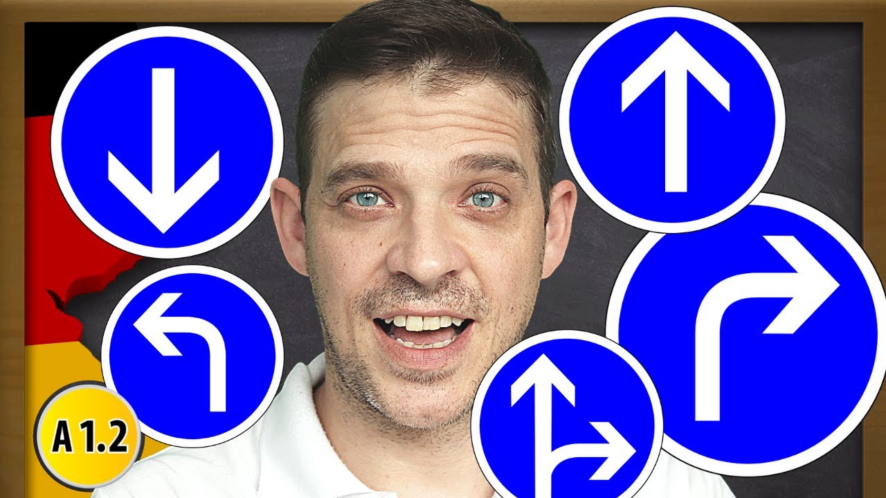 How to give directions in German 🛵