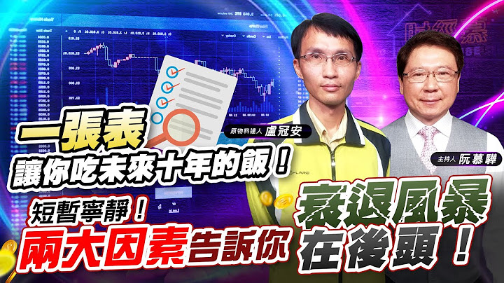 【财经慕House EP.122】一张表让你吃未来十年的饭！短暂宁静！两大因素告诉你 衰退风暴在后头！｜卢冠安 2023/03/12 - 天天要闻
