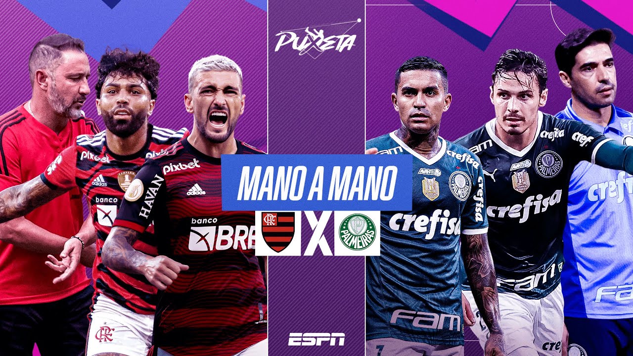 MANO a MANO da SUPERCOPA: Flamengo FAVORITO contra o Palmeiras? #PuxetaESPN