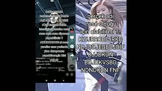 Gercek Adinin Rosé Olmadigini Biliyorum Yorumlarda Kudurmayin Éstan