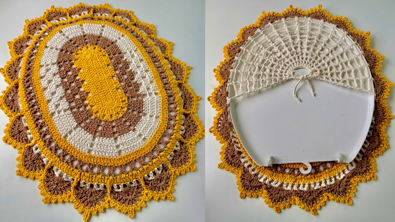 Tampa do Vaso de Crochê Celeste – Passo a Passo Elegante e Vendável
