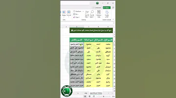 دمج أكثر من اسم في خلية واحدة في Excel أسهل طريقة لربط النصوص بدون معادلات معقدة 2 