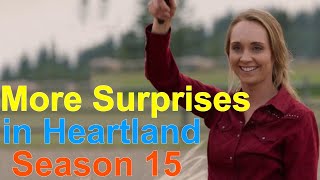 A lot more surprises to come in Heartland Season 15