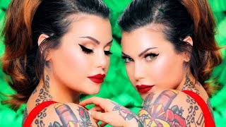 PIN UP MODEL - CAT EYE - RED LIPS - SIMPLE MAKEUP - MAKEUP TUTORIAL | BAILEY SARIAN