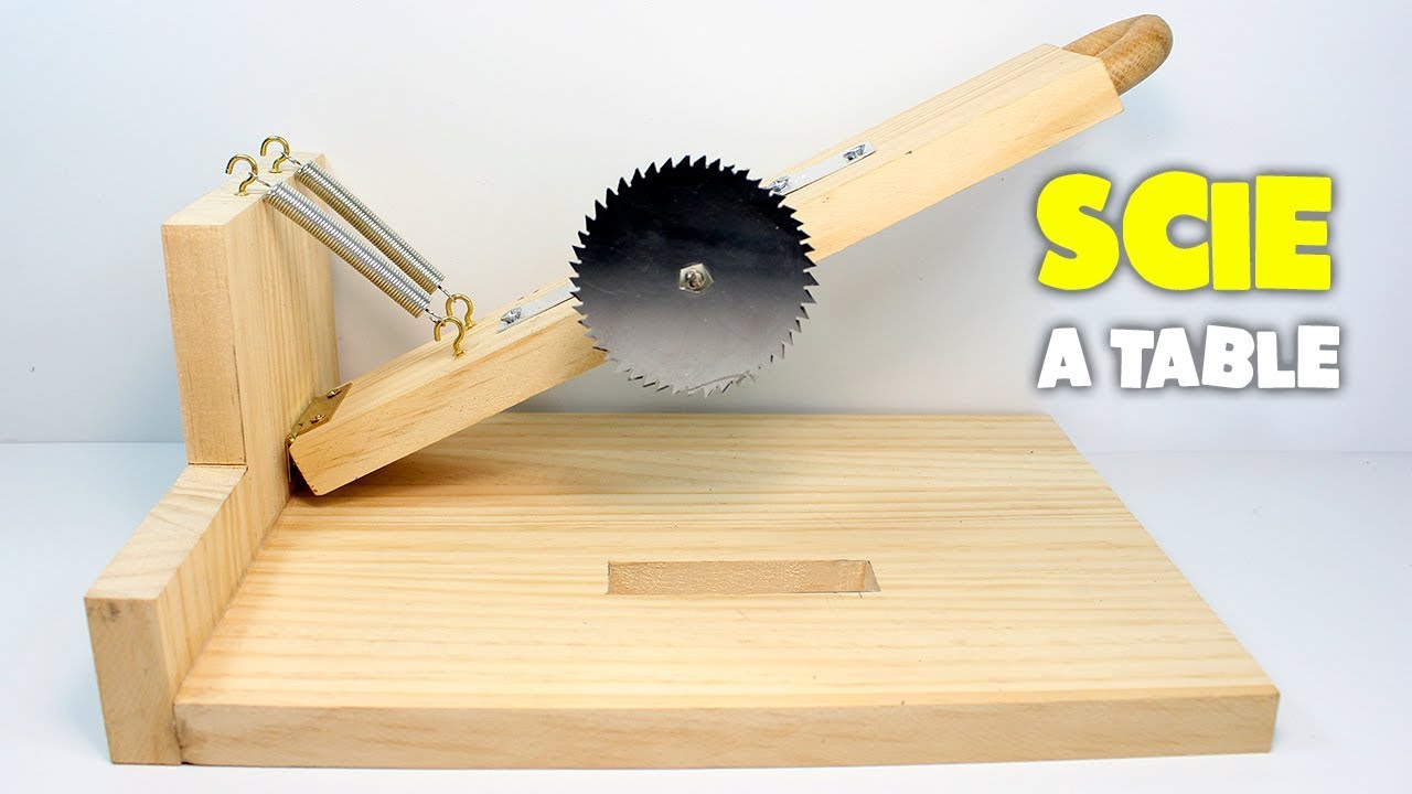 Comment Faire Une Scie DIY Scie Circulaire à Table YouTube