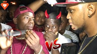 2 LOCOS SIN JUICIO 😂!! Felpa Divo Vs Mampulo Black 🔥 (Que Cura) Batalla Freestyle San Cristobal