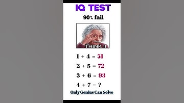 Genius IQ Test math puzzle🔥Math lover,love math puzzle #maths #puzzle #lover #shorts