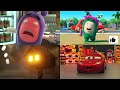 lightning McQueen vs siran hed Vs oddbods vs funny cars mix combo gameplay song cover
