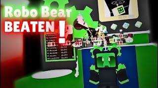 I Beat Robo Bear as a Level 18 Red Hive!