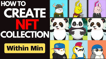 How to Create an NFT Collection  on CANVA | Without Coding Create NFT only in min | Canva Tutorial