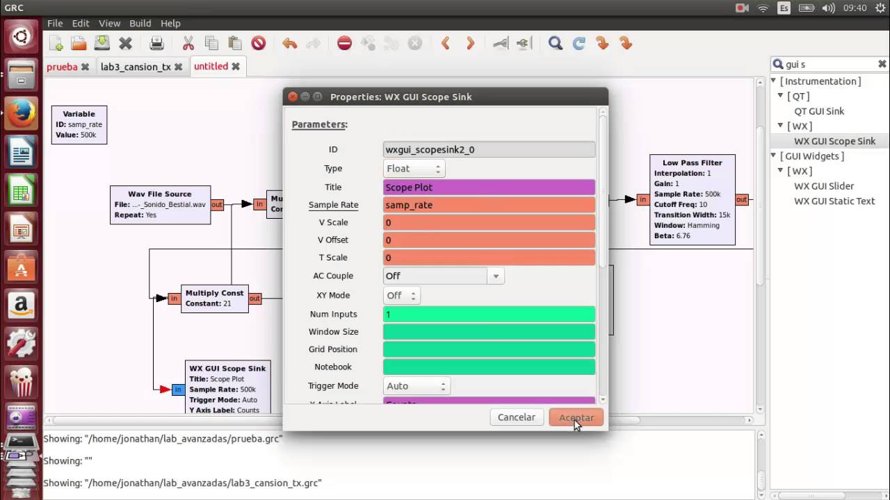 Modulacion GNUradio USRP YouTube