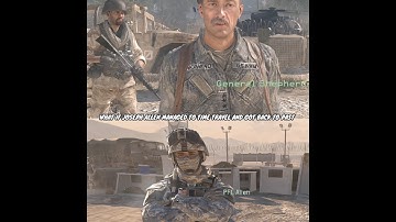 What if Joseph Allen Returned To Past By Time Travelling In Modern Warfare 2 #shorts #cod #mw2