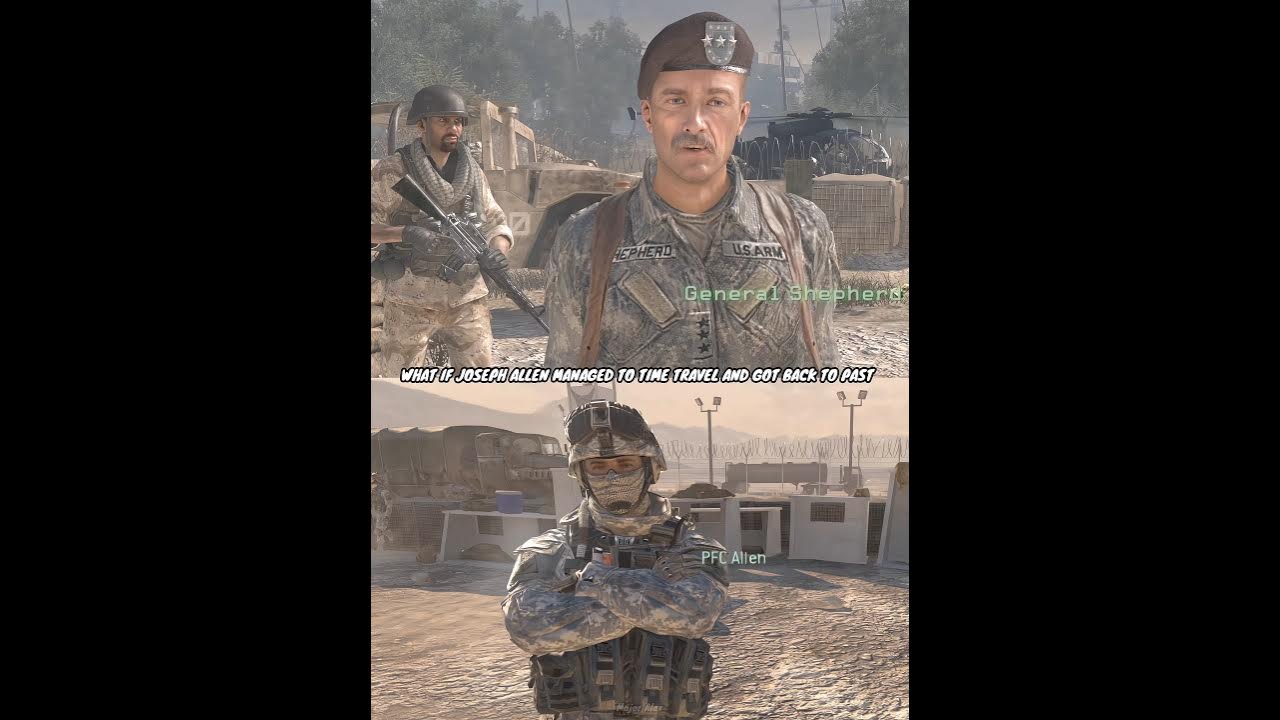 What if Joseph Allen Returned To Past By Time Travelling In Modern Warfare 2 #shorts #cod #mw2 What if Joseph Allen Returned To Past By Time Travelling In Modern Warfare 2 #shorts #cod #mw2