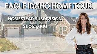 Eagle Idaho Real Estate Tour | Inside This $1,065,000 Luxury Home in Homestead