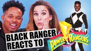 Original Black Ranger Reacts to POWER RANGERS