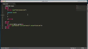 Javascript Tutorial - DOM brief introduction with an example(code)