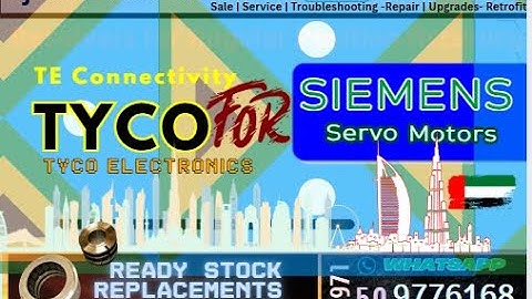 Tyco Resolver Alignment on Siemens Servo Motor Signal Checking Troubleshooting Repair ServoRepair.ae