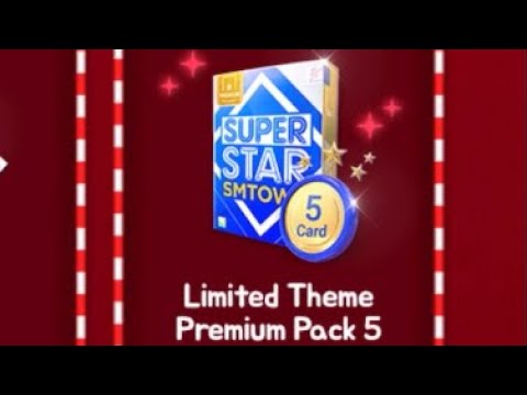 SuperStar SMTOWN] Opening Limited Theme Premium Pack 5 - YouTube
