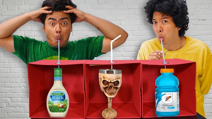 Don't Choose The Mystery DEATH STRAW Drink- Challe...