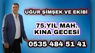 Uğur Şimşek Enzılha 2021 Gaziantep 75. Yıl Mahallesi Kına Gecesi Uğur Şi̇mşek 0535 484 51 41