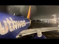 4k  full flight msymco  southwest airlines boeing 737700 n481wn