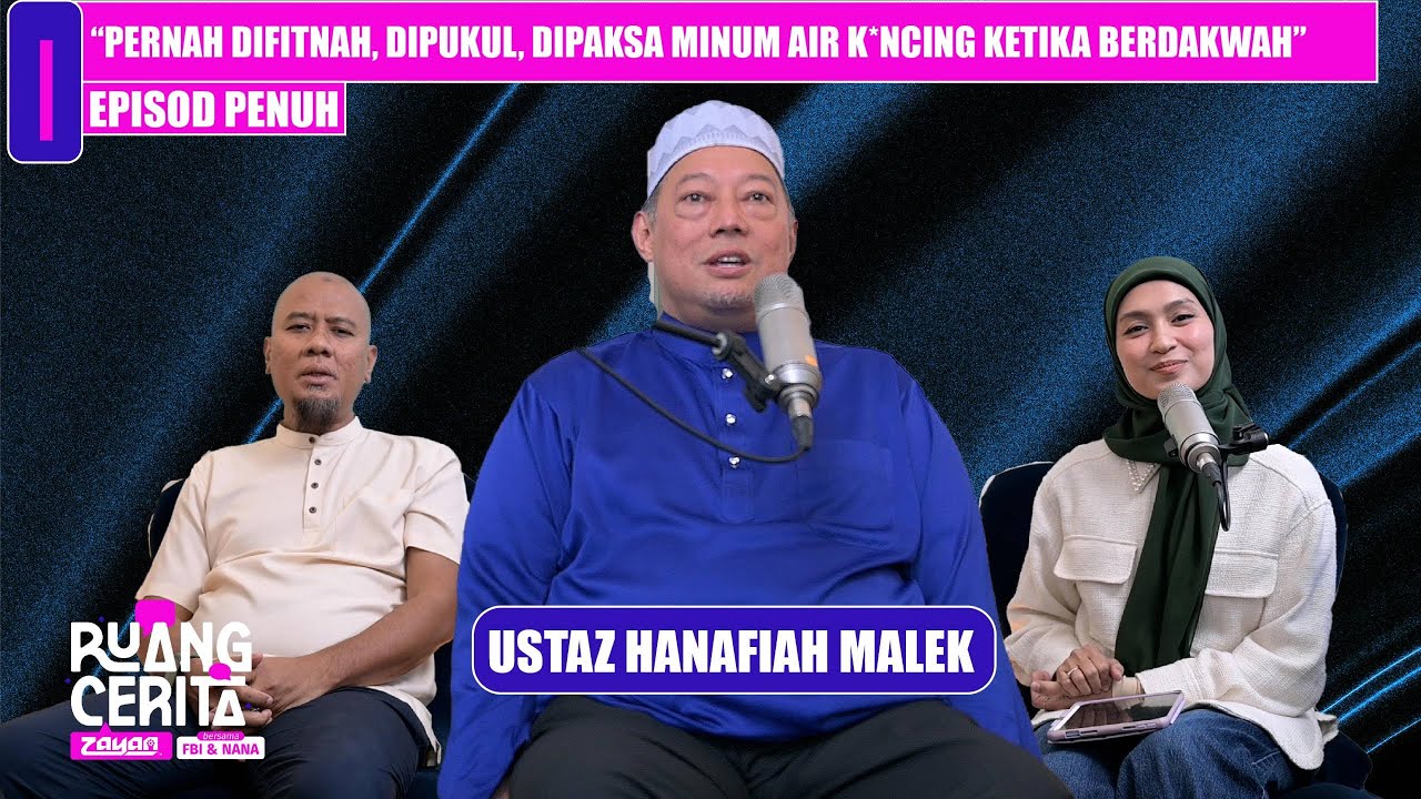 “Pernah Difitnah, Dipukul, Dipaksa Minum Air K*ncing” - Ustaz Hanafiah Malek | Ruang Cerita ZAYAN