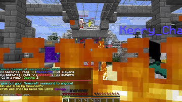 Minecraft CTF MAGE! ;D w:Lava1486