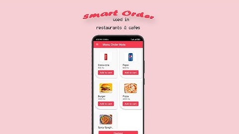 SON - Smart Order Note